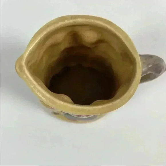 Vintage Ceramic Miniature Pitcher Creamer 3 Children Goose Hand Painted 1971 VTG - Picture 5 of 8